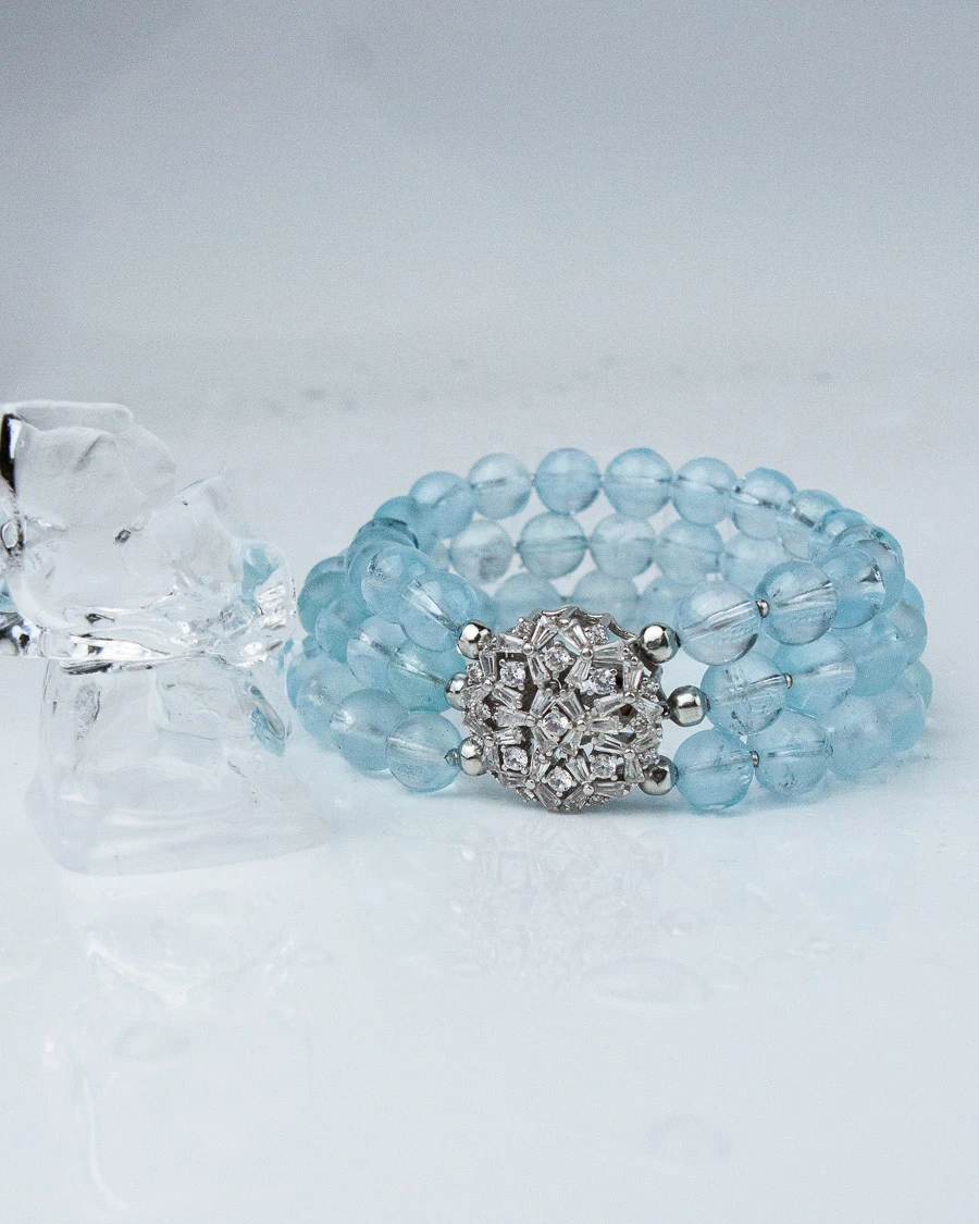 Сияние зимы: украшения с голубым топазом — камень декабря и символ скорпионов и стрельцов