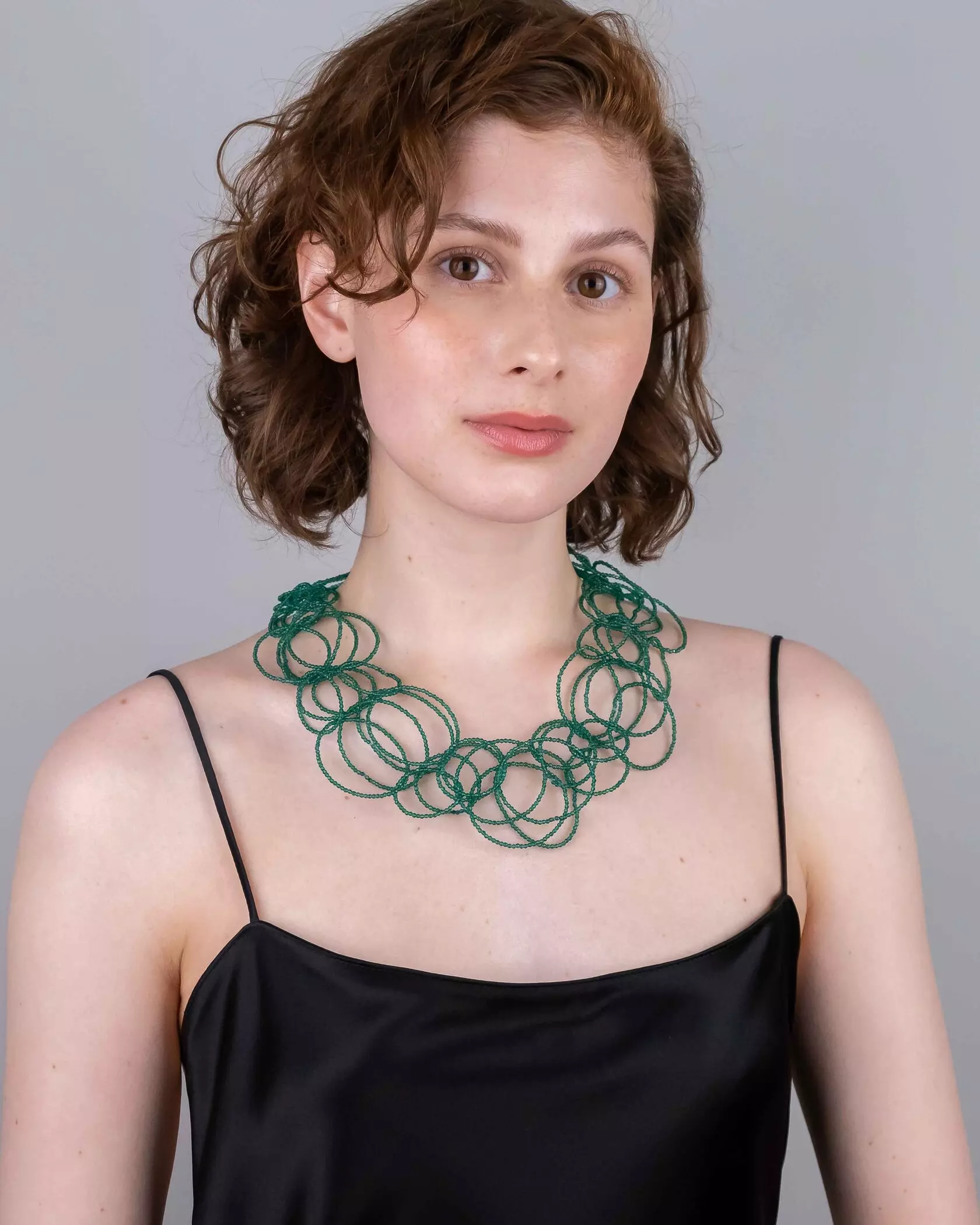 Колье шпинель - мастерская Надежды Бойко