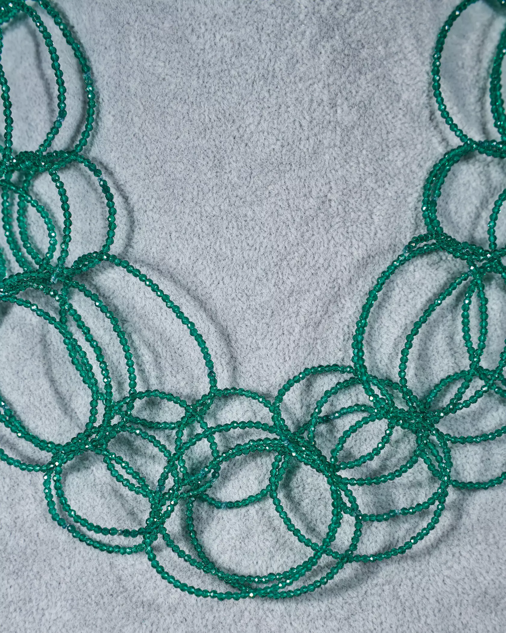 Колье шпинель зеленого цвета Шпинель - 70 000 Колье шпинель - мастерская Надежды Бойко