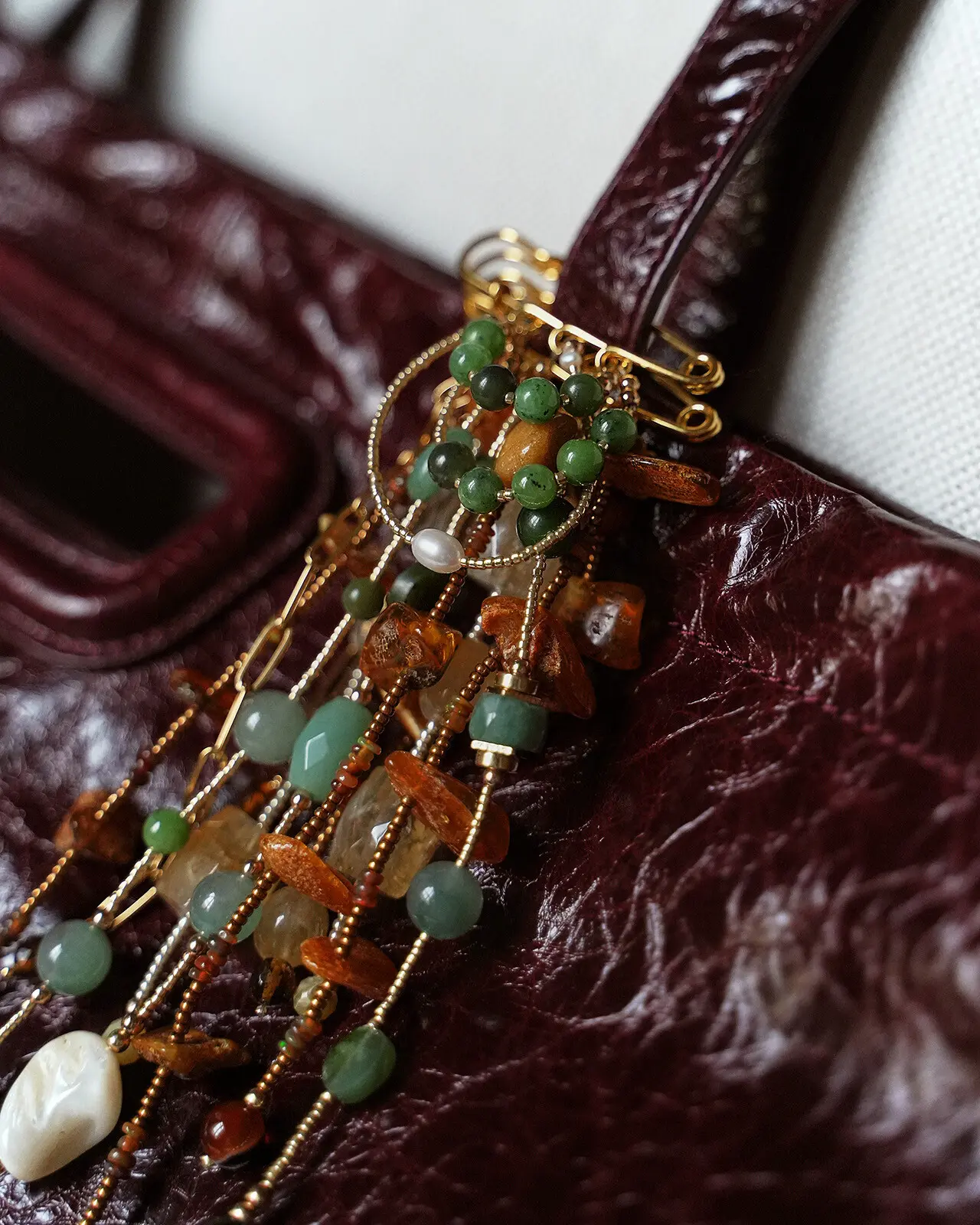 Ожеброшь янтарь, сердолик красного цвета - 35 000 Ожеброшь янтарь, сердолик - мастерская Надежды Бойко