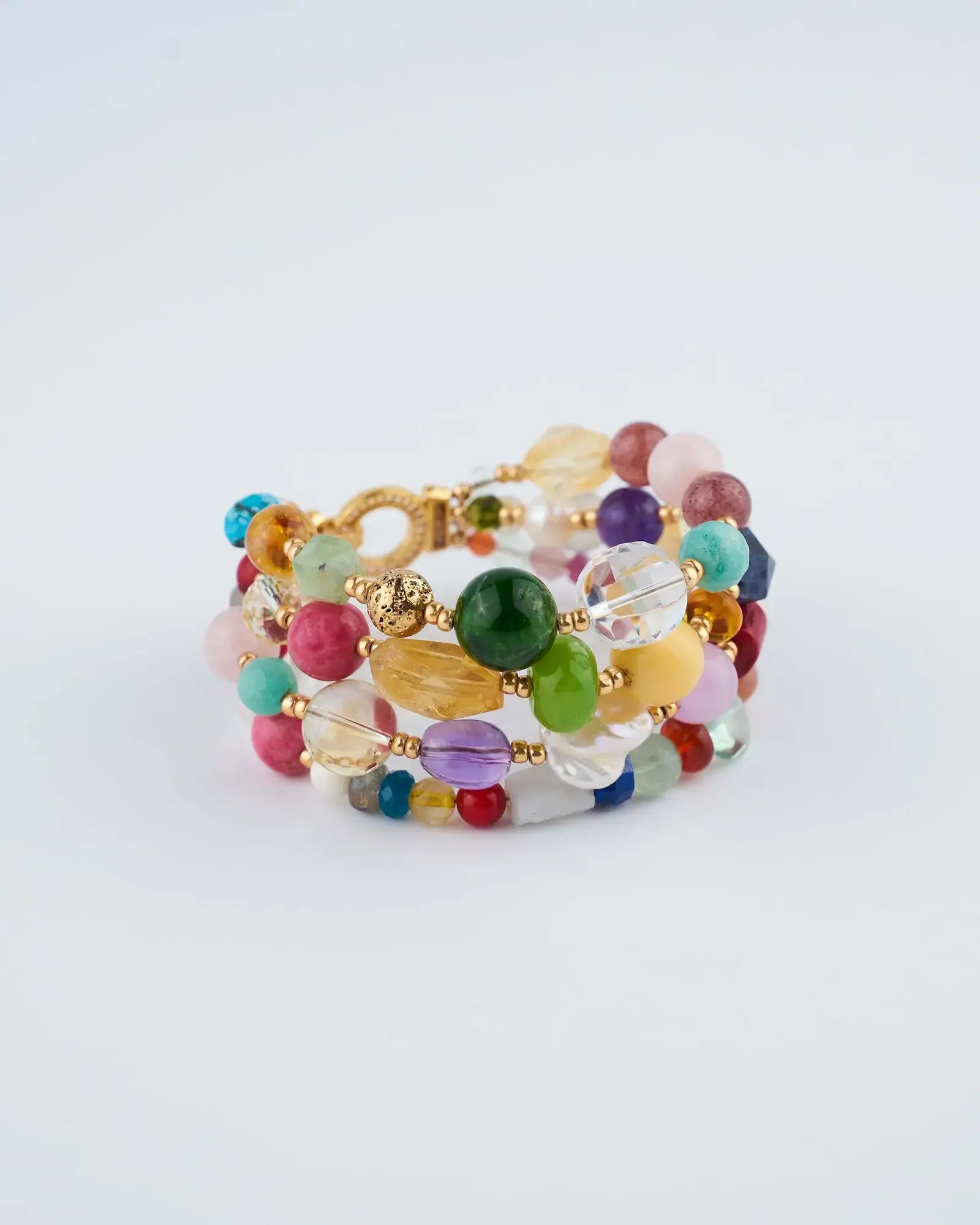 Комплект мультиколор разноцветного цвета - 87 980 Комплект мультиколор - мастерская Надежды Бойко