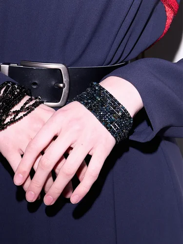 Браслет турмалин ювелирной огранки - мастерская Надежды Бойко