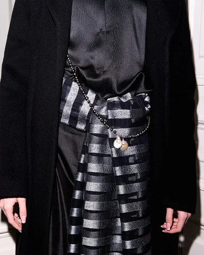 Аркан-бусы из жемчуга - мастерская Надежды Бойко