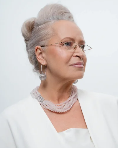 Бусы розовый кварц омбре розового цвета - 146 300 Бусы розовый кварц омбре - мастерская Надежды Бойко