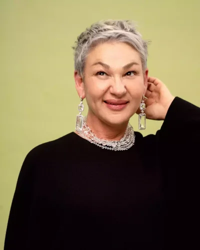 Бусы горный хрусталь - мастерская Надежды Бойко