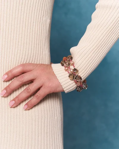 Браслет раухтопаз, шпинель - мастерская Надежды Бойко