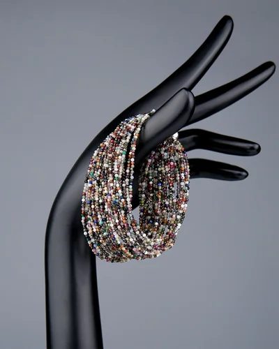 Браслет микс камней - мастерская Надежды Бойко