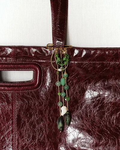 Ожеброшь из нефрита и авантюрина - мастерская Надежды Бойко