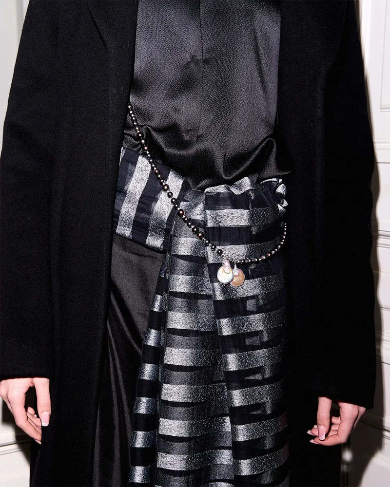 Аркан-бусы из жемчуга - мастерская Надежды Бойко