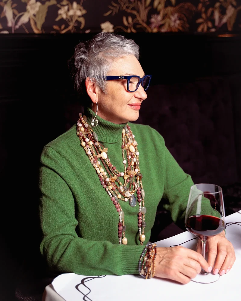 Бусы цитрин, желтый нефрит, кунцит - мастерская Надежды Бойко