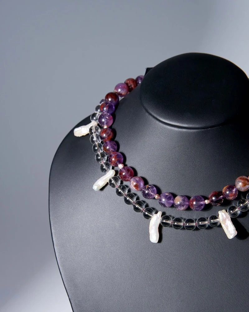 Универсальное украшение ауралит, горный хрусталь - мастерская Надежды Бойко