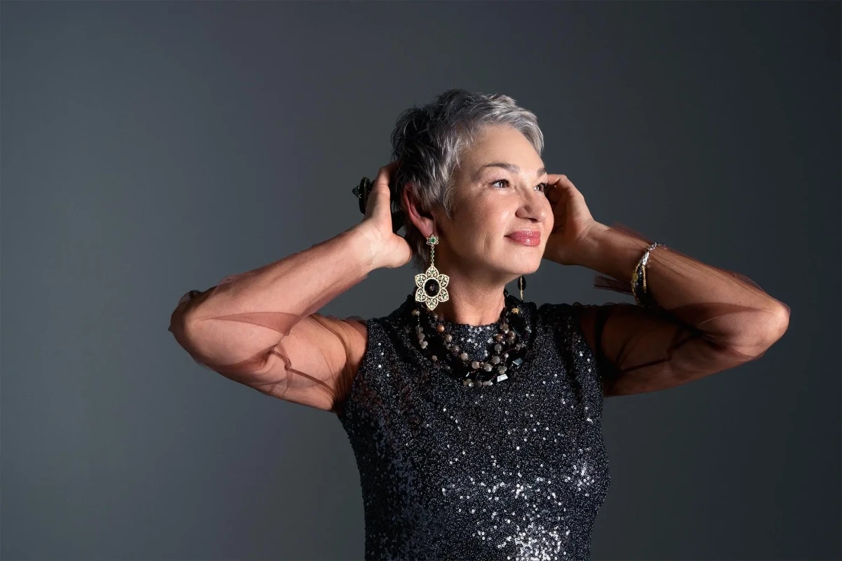 Бусы гранат, раухтопаз - мастерская Надежды Бойко