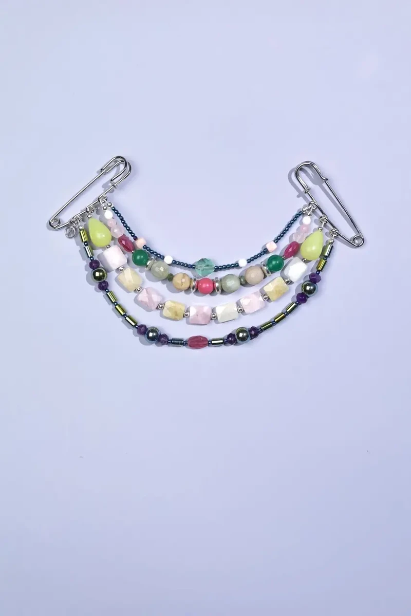 Ожеброшь берилл, розовый кварц - мастерская Надежды Бойко