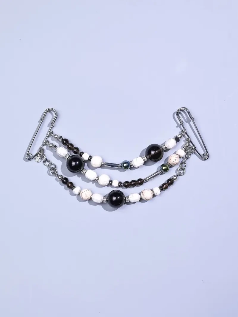 Ожеброшь из раухтопаза и турквенита - мастерская Надежды Бойко