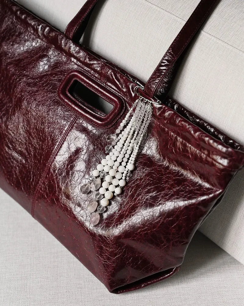 Ожеброшь раковина тридакна, горный хрусталь - мастерская Надежды Бойко